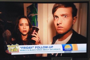 kaleb nation on the today show rebecca black saturday
