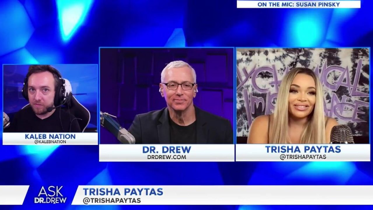 Trisha Paytas, Dr. Drew, and Kaleb Nation